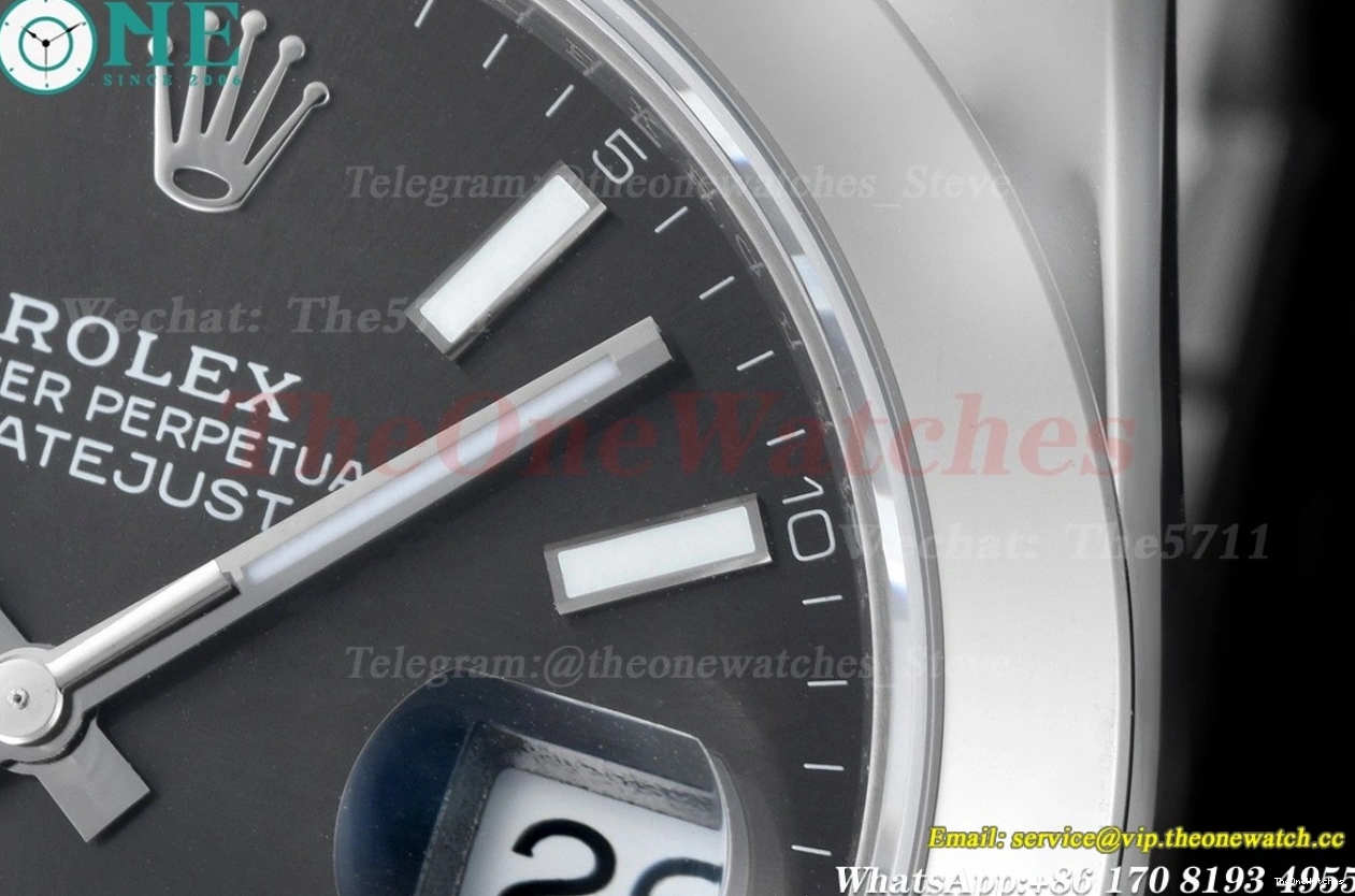 Dial 126300 Jub Datejust 41mm SS SS VS3235 VSF Grey 0318